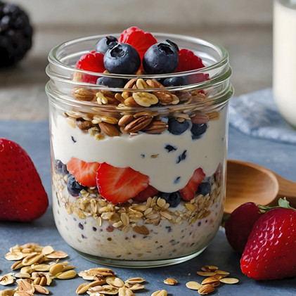 2 recetas de avena preparada en la noche para facilitar tus entrenamientos